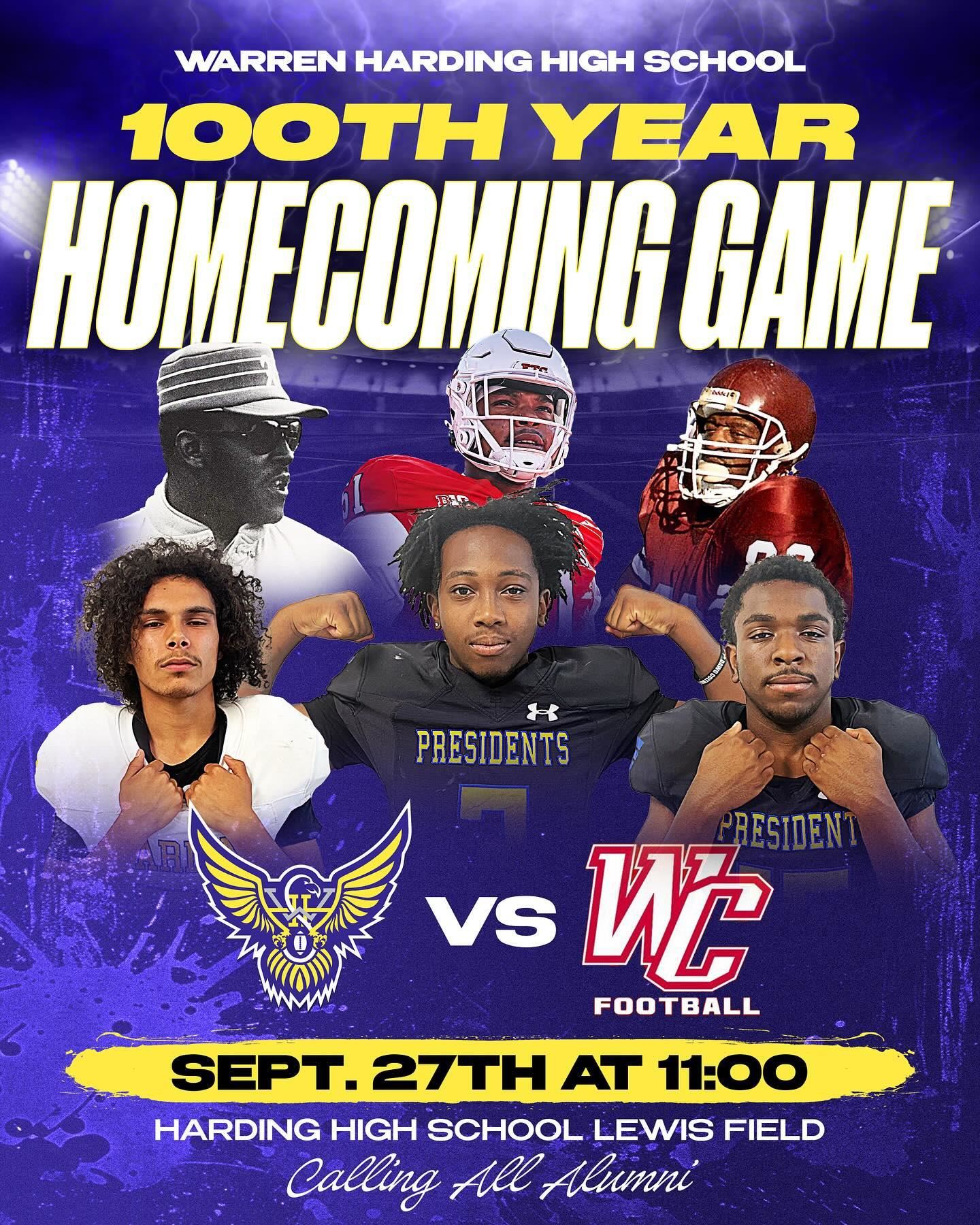 Homecoming Game 100th year