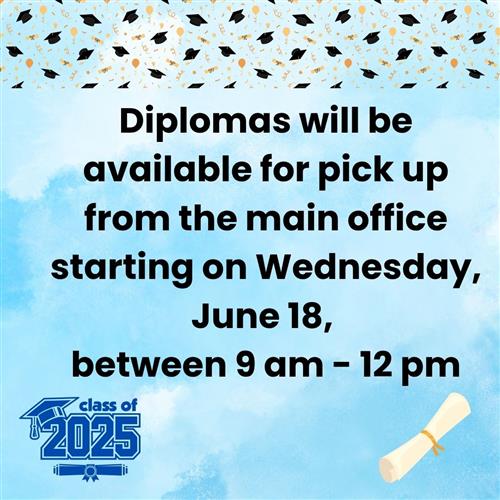 Diploma Pick up