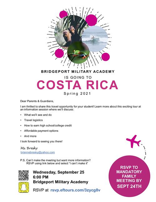 Costa Rica Flyer 