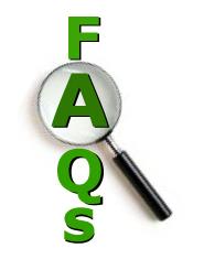 FAQs and Magnify glass 
