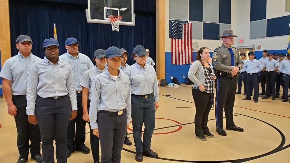 Fall 2019 Ranking Up Cadets