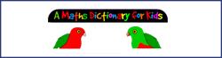Math Dictionary 