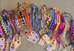 Image of bracelets being sold